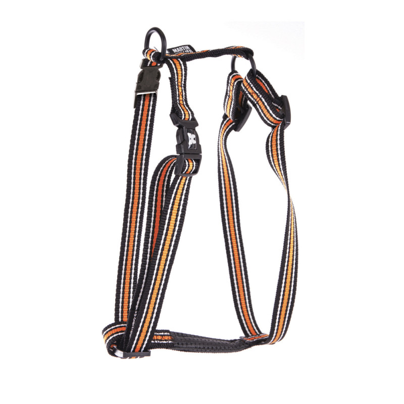 Harnais pour chien collection Trio 10-25/35 orange