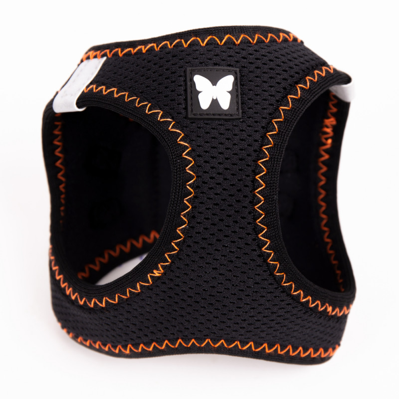 Harnais Mesh pour chien collection Trio L orange