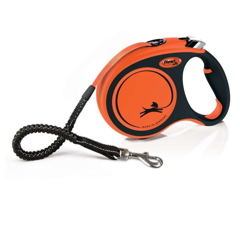 Laisse enrouleur Flexi Xtrem sangle 5 mètres pour