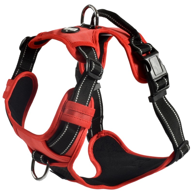 Harnais Rando Walk pour chien rouge - Taille M