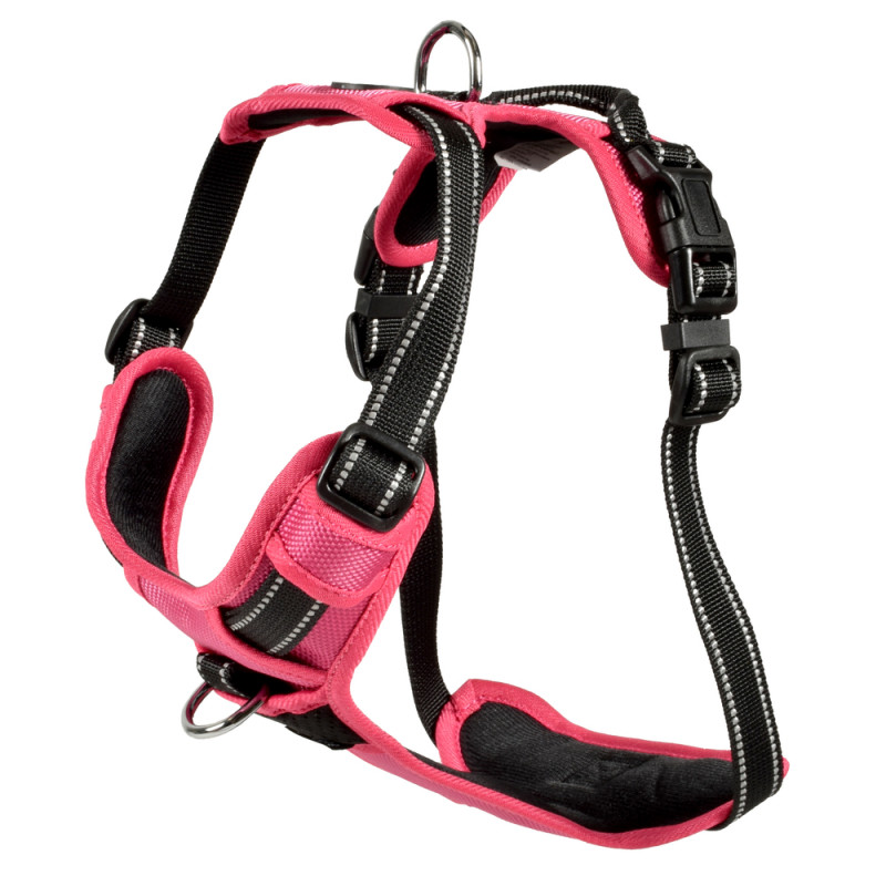 Harnais Rando Walk pour chien fuchsia - Taille M