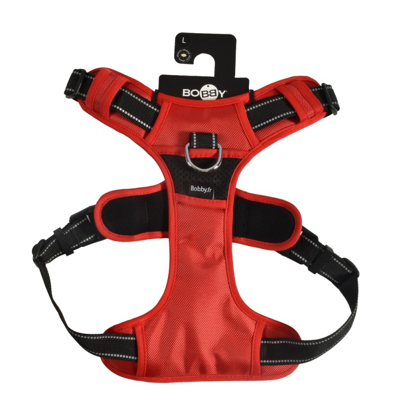 Harnais pour chien, Rando Walk, coloris rouge - ta