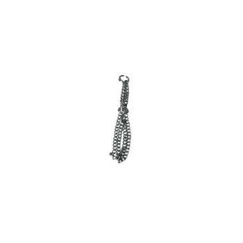 Collier chaine semi étrangleur : 2 rangs taille 40