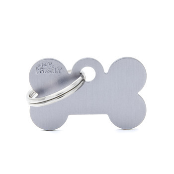 Médaille MyFamily Basic, en aluminium - Petit os,