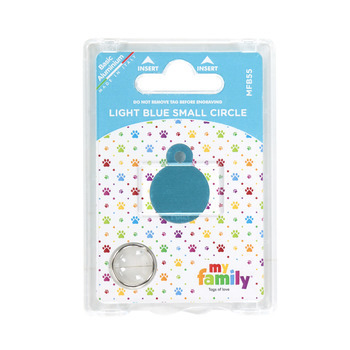 Médaille MyFamily Basic, en aluminium - Petit cerc