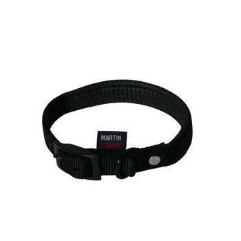 Collier confort pour chiens 25/65 noir