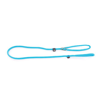 Laisse collier semi étrangleur, en nylon: rond tur
