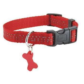 Collier Safe pour chien : rouge 16