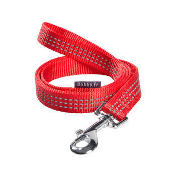 Laisse Safe pour chien de couleur rouge et de tail
