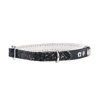 Collier collection Party noir plein de paillettes