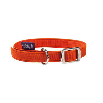 Collier élastique orange de la gamme Flex 30cm