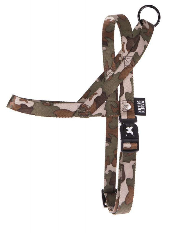 Harnais pour chien Norvégien Camouflage 15-30/50 M