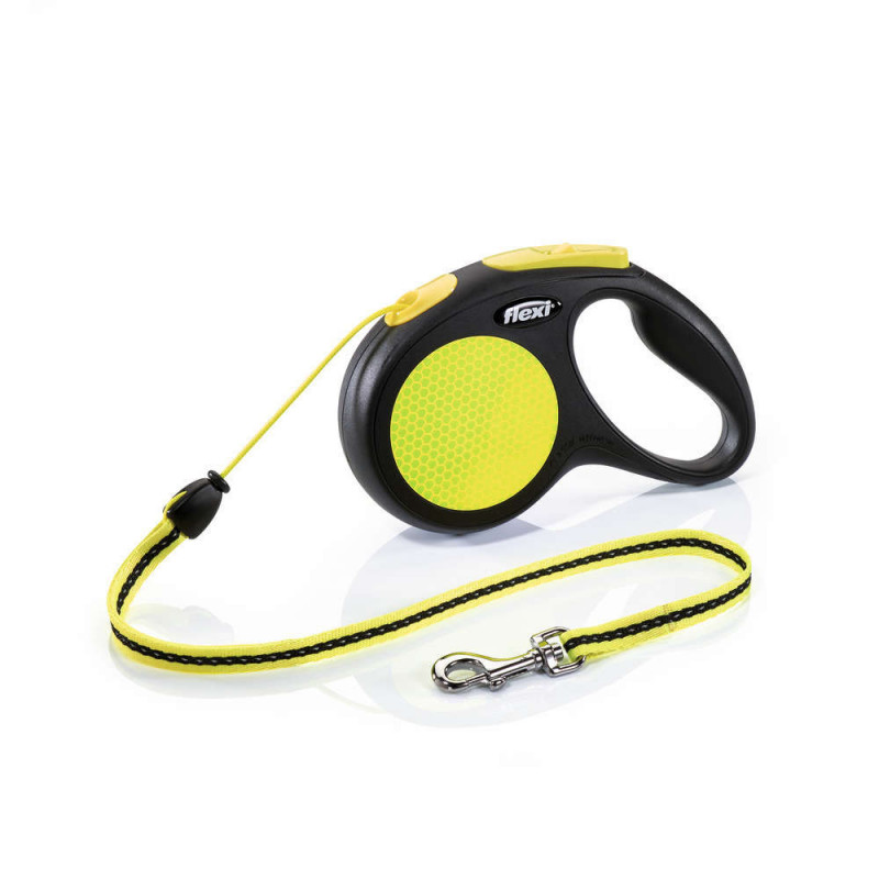 Laisse New Neon avec Cordon de 5m pour Chien M