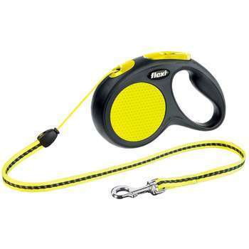 Flexi new neon cordon 5m pour chien S