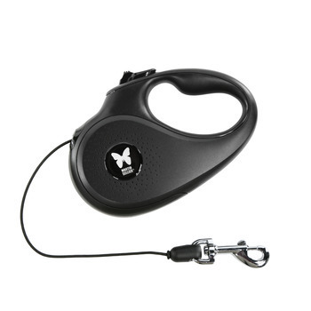 Laisse retractable avec cordon Instinct XS noir 3M