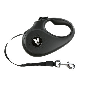 Laisse retractable + sangle XS noir 3M