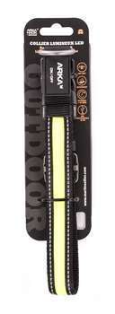 Collier lumineux jaune 2,5X36-51CM USB