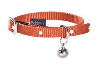 Collier Chat Midnight Orange TU