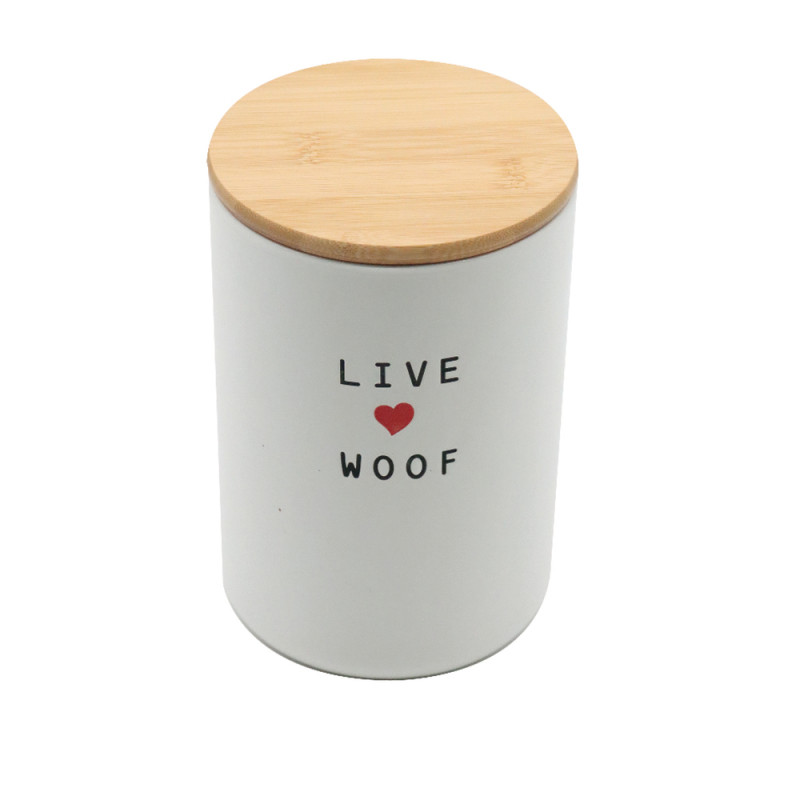 Pot alimentaire pour chien en céramique 18x13cm