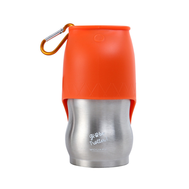 Gourde isotherme pour chien, en acier inoxydable -