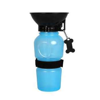 Gourde avec bol integré 500 ML bleu