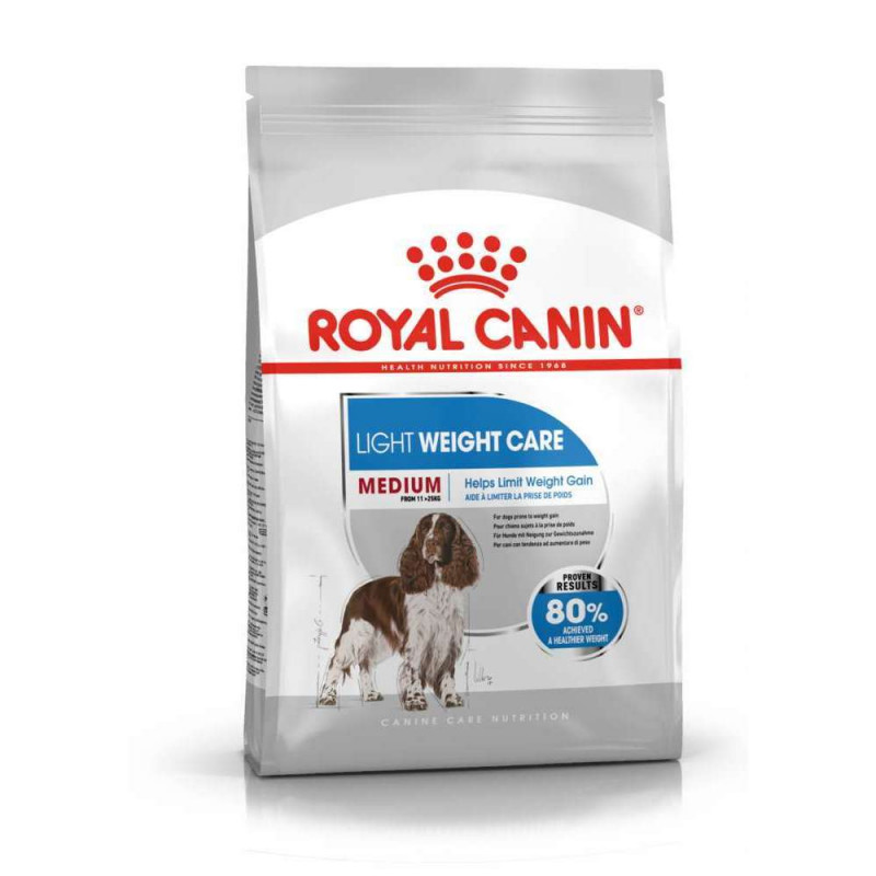 Croquettes chien prise de poids Medium Light Weigh