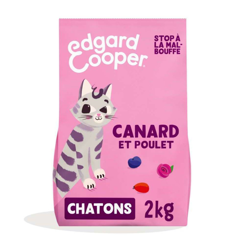 Edgard cooper - croquettes sans céréales canard &