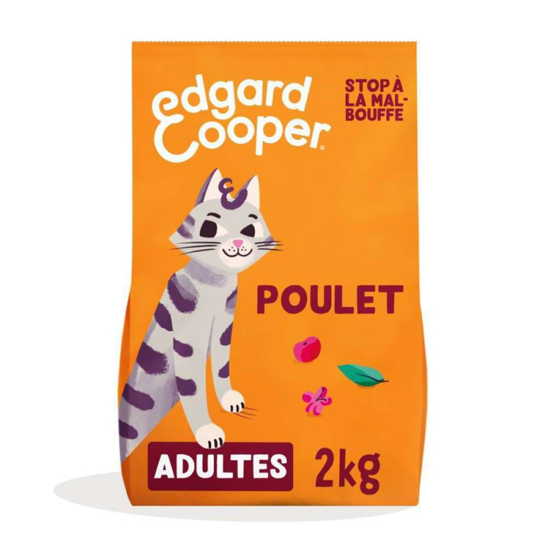 Edgard cooper - croquettes sans céréales au poulet