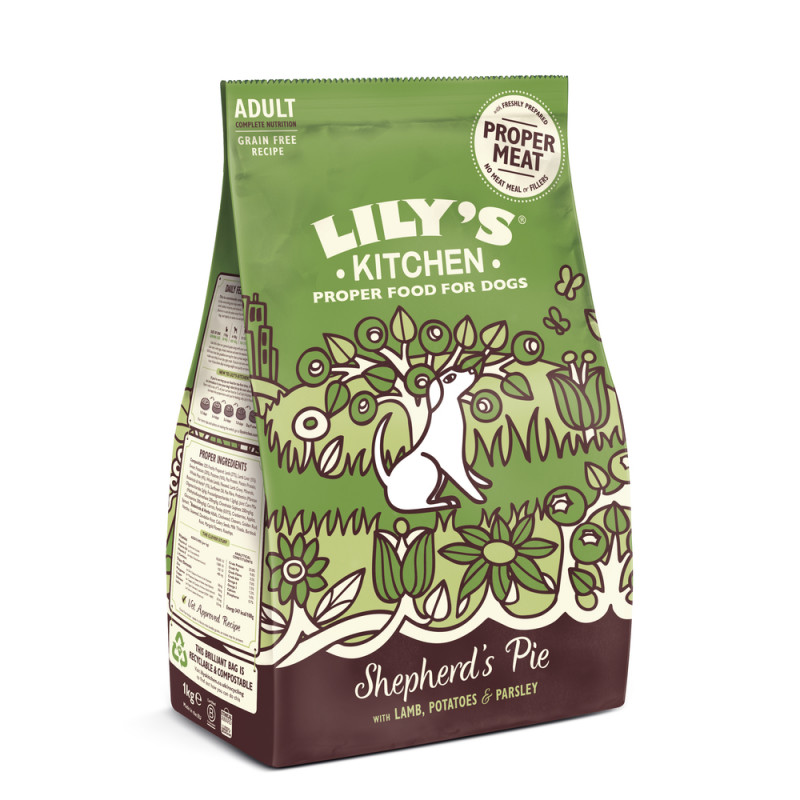 Croquettes Lily's Kitchen à l'agneau pour chien 2.