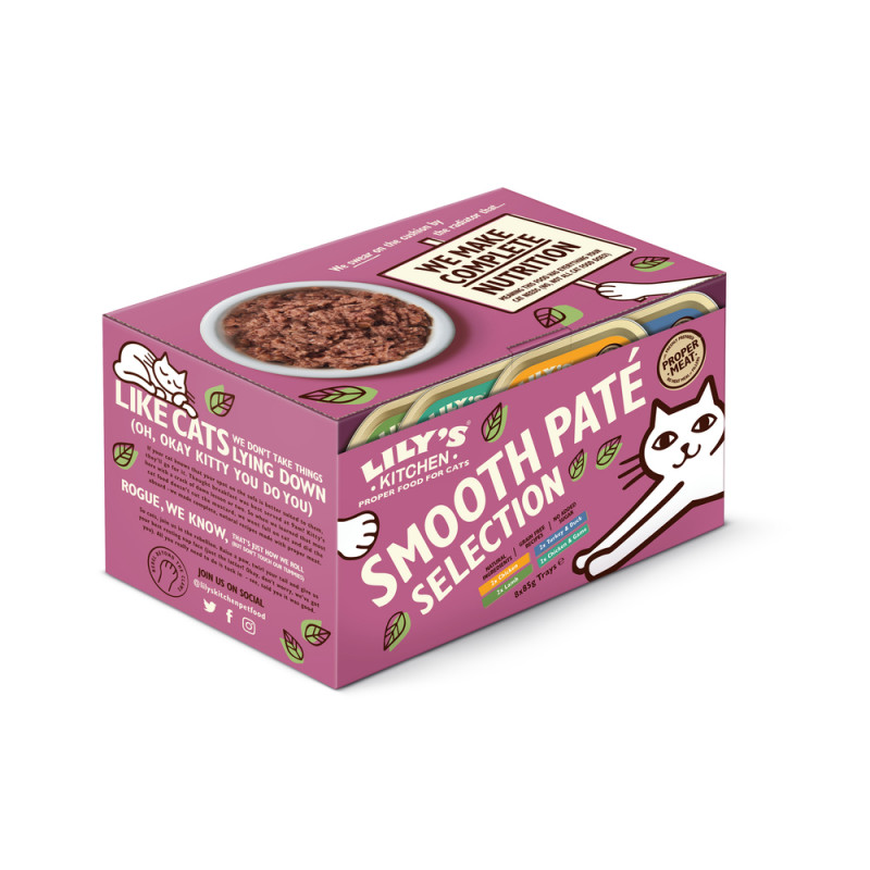 Sélection de pâtées multipack pour chat 8x85g