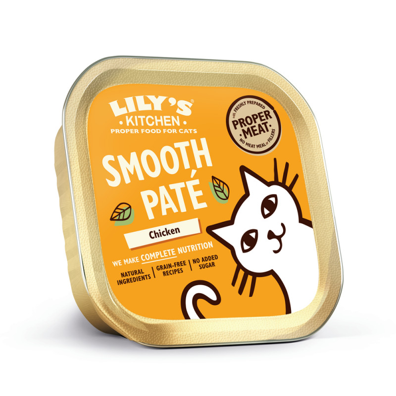 Pâtée Lily's Kitchen au poulet pour chat 85 g