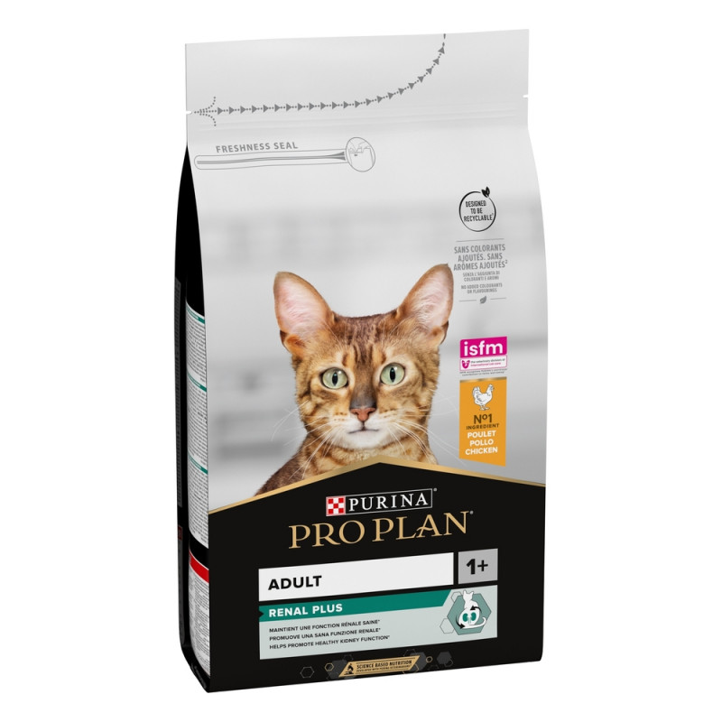 Croquettes Pro Plan Renal Plus au poulet pour chat