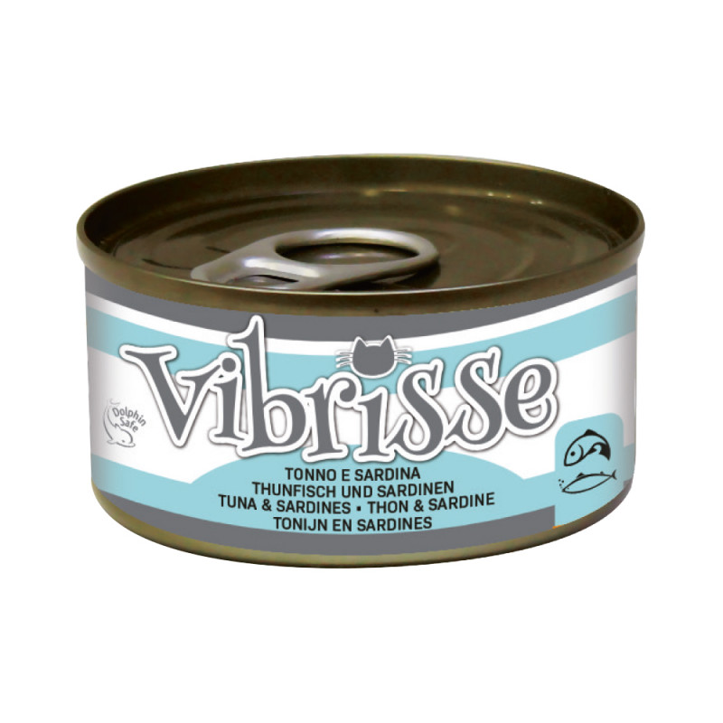 Pâtée pour chat au thon et sardine 70g