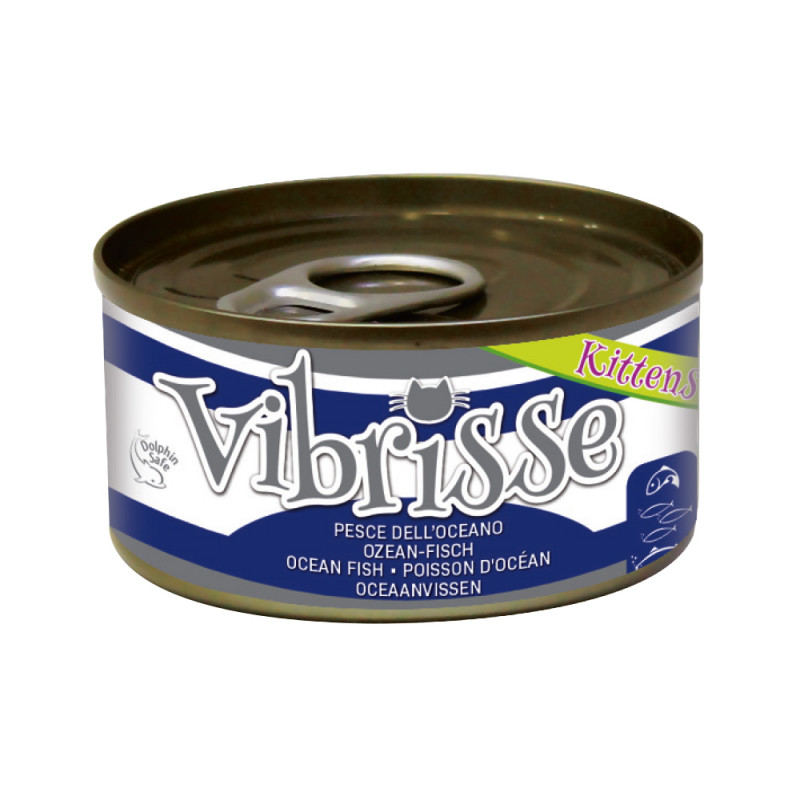 Pâtée pour chaton au poissons d'océan 70g