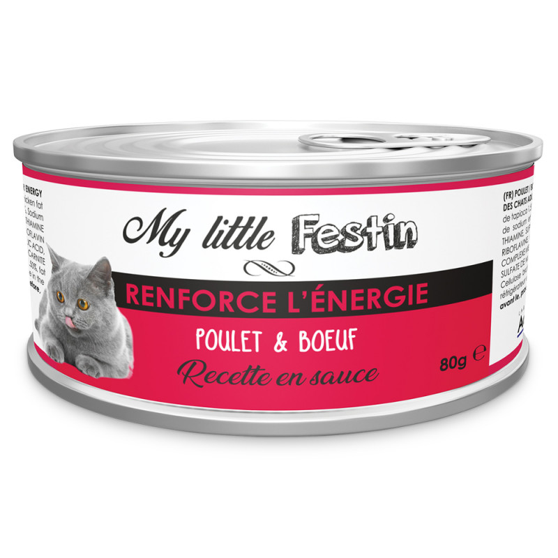 Pâtée ''Renforce l'énergie'' - Poulet et buf en s