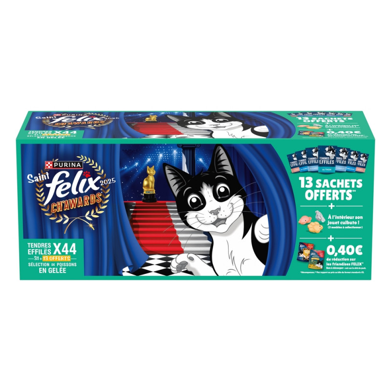 Tendres Effilés Felix, sélection de poissons pour