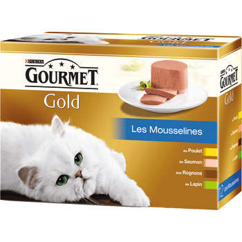 Boîte gold les mousselines 12 x 85 g