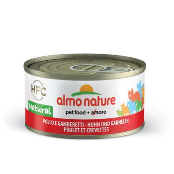 Boite pour chat : Poulet et crevettes 70 g