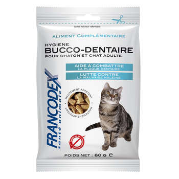 Friandises hygiène bucco-dentaire pour chaton et c