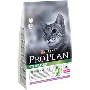 Croquettes PPLAN chat stérilisé : dinde, 3 kg