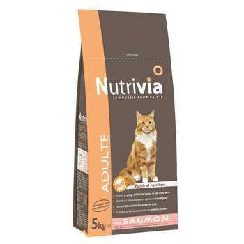 Croquettes chat adulte en surpoids au saumon Super
