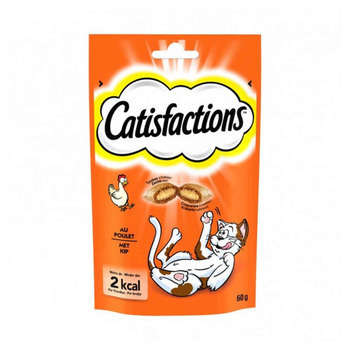 Friandises chat Catisfactions : poulet, 60g