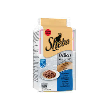 Sheba Délices du jour Sélection aux Poissons sauce