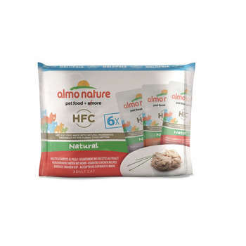 Multipack Classic pour chat : Poulet 6x55g
