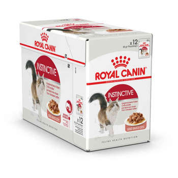 Bouchées en sauce pour chat Adulte Instinctive 12x