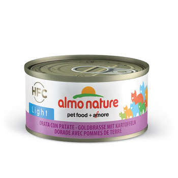 ALIMENT ALMO HFC LIGHT CHAT POULET DORADE 70G