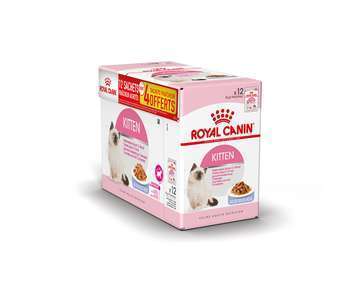 Aliment en gelée chatons 12X85g