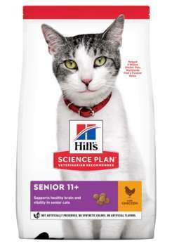 Croquettes pour chat senior, au poulet - 1,5kg