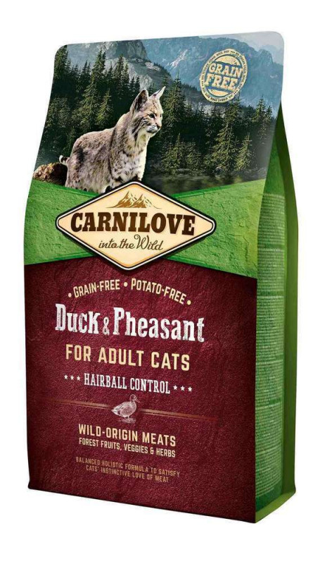 Croquettes pour chat adulte Hairball Control Canar