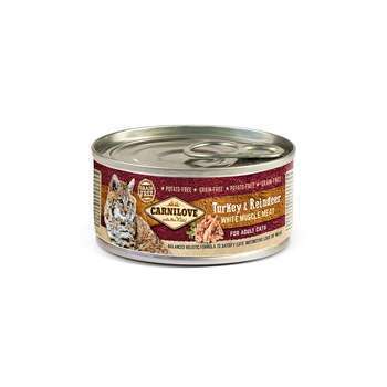 Pâtée pour chat adulte Carnilove Dinde & Renne 100